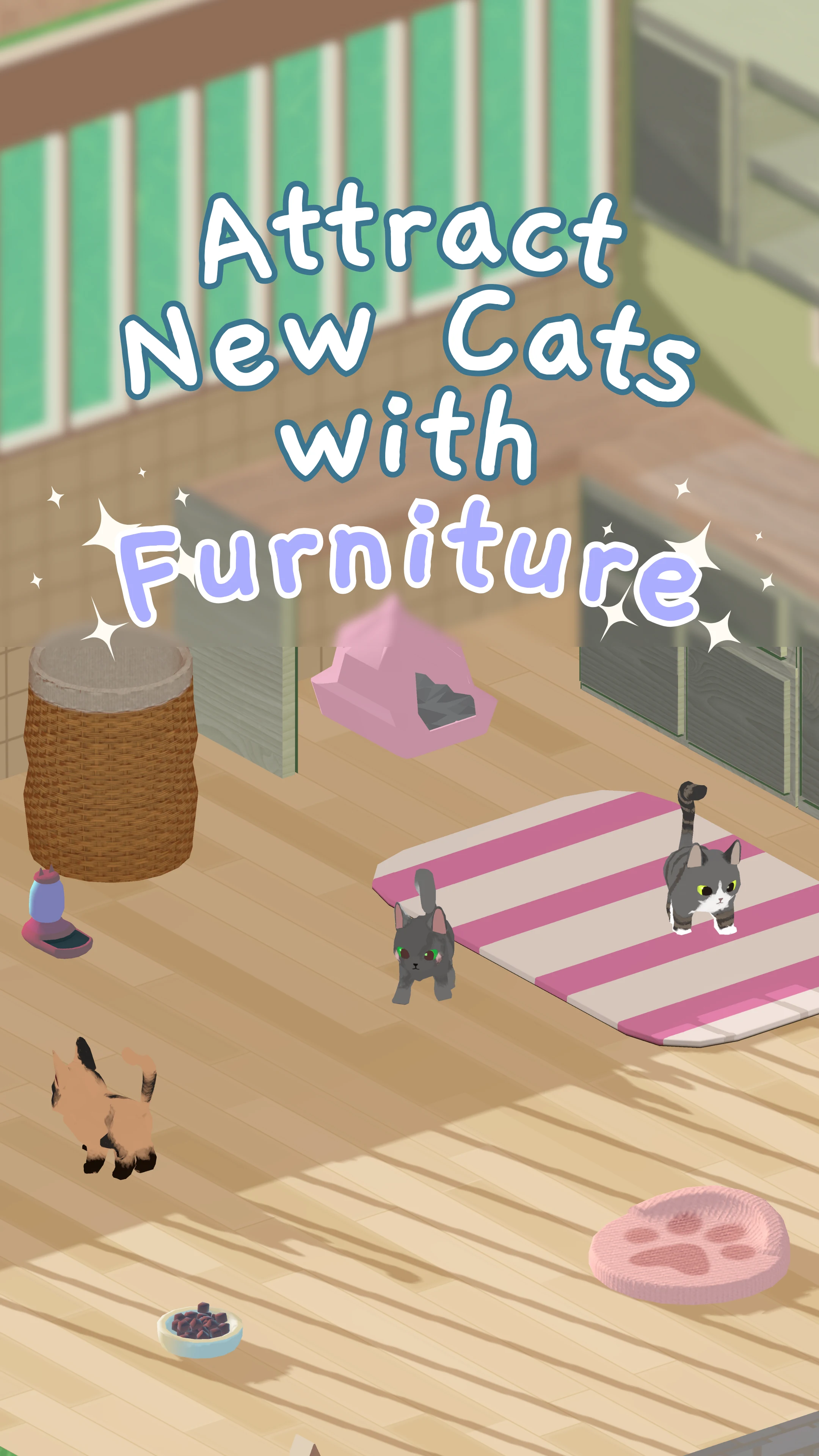 Neko Hoteru: Stray Cat Hotel screenshot